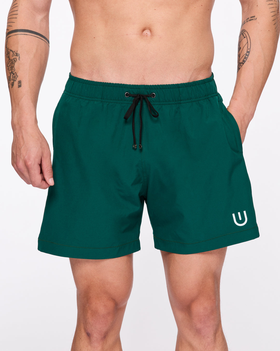 Ava Shorts in Forest Green