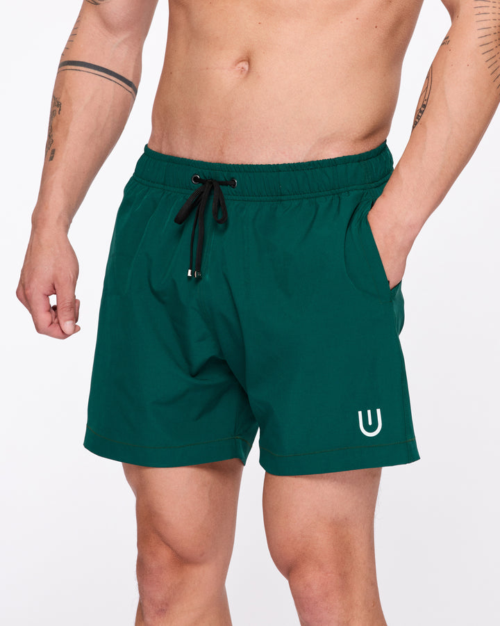 Ava Shorts in Forest Green