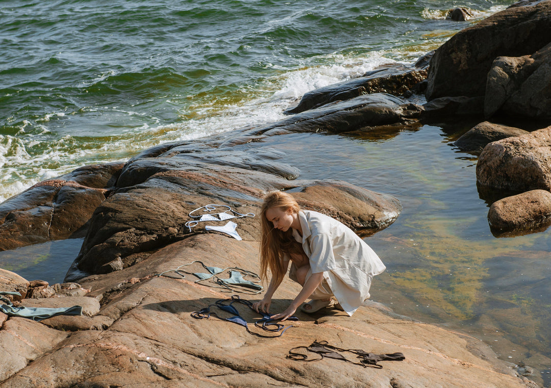 Iida Suutarla Swimwear Designer Helsinki Suomenlinna Finland Bikinis