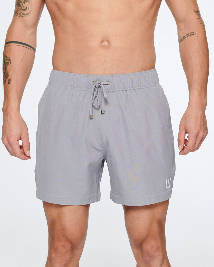 Ava Shorts in Lavender Grey